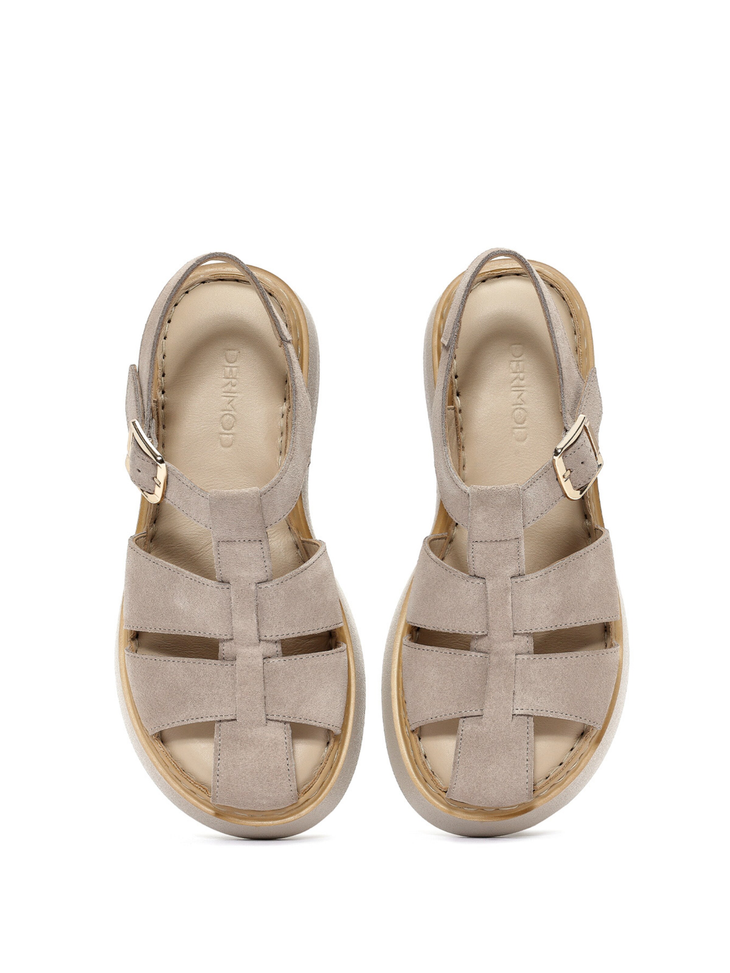 Sandalo con cinturino di Derimod in marrone