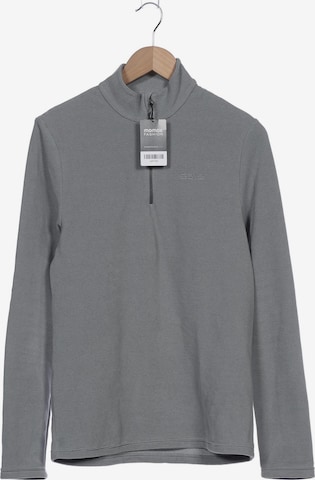 ODLO Sweatshirt & Zip-Up Hoodie in M in Grey: front