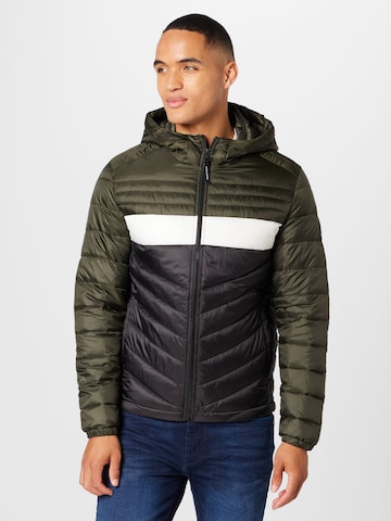 Veste mi-saison 'Hero' JACK & JONES en vert : devant