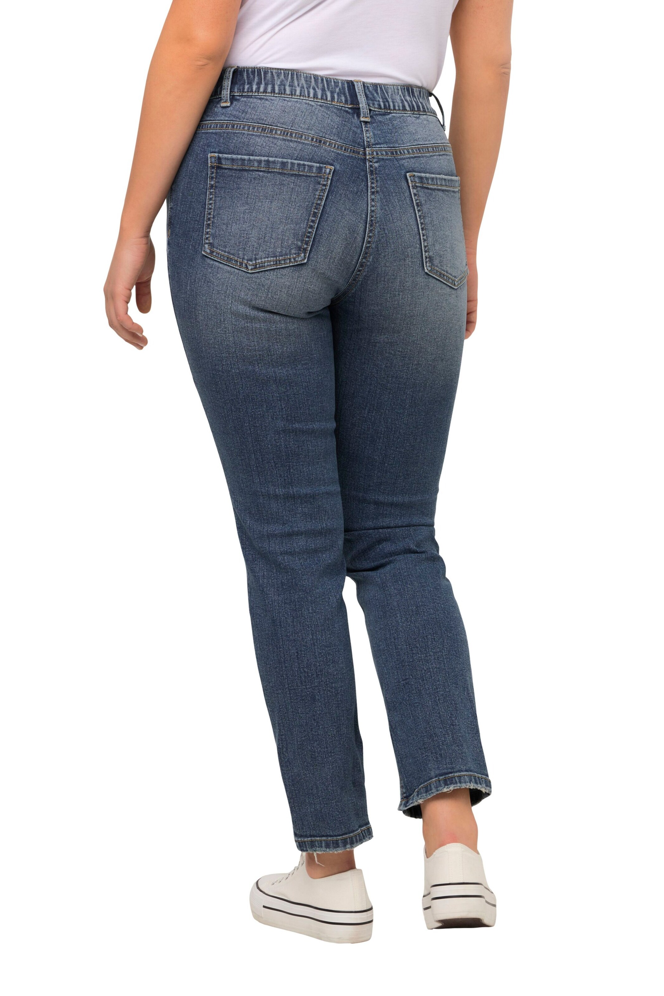 Ulla Popken Loosefit Jeans in Blau