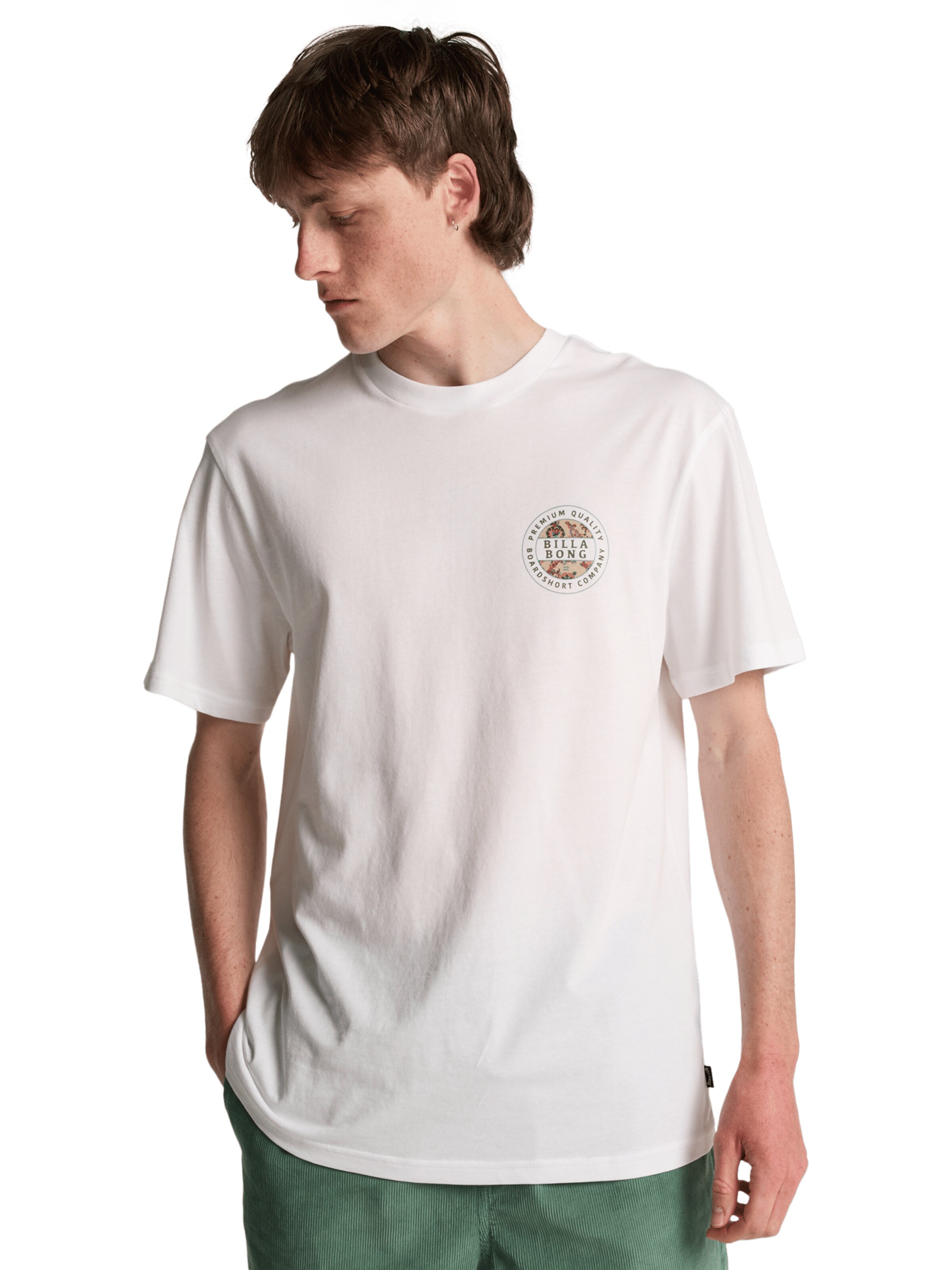 BILLABONG T-Shirt 'Rotor' in Weiß