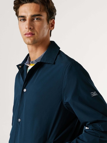 Pepe Jeans Between-Season Jacket 'Sherman' in Blue