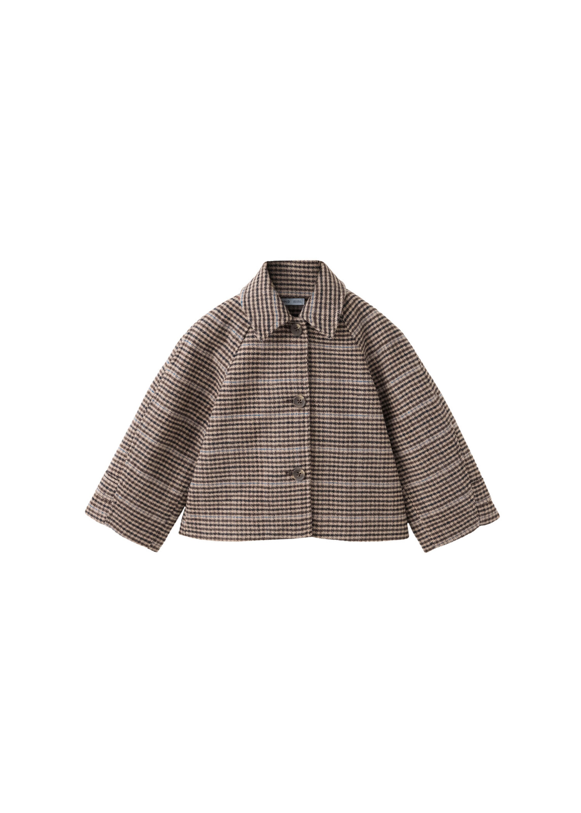 MANGO KIDS Tussenjas 'YORK' in Bruin: voorkant