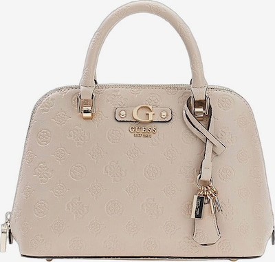 One Size dydžio Rankinė 'Guess Sac Bandoulière Dita Dome Satchel Light Taupe Logo' iš GUESS, spalva – šviesiai ruda, Prekių apžvalga
