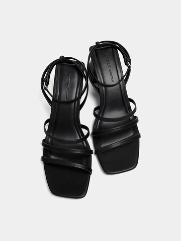 Pull&Bear Sandals in Black