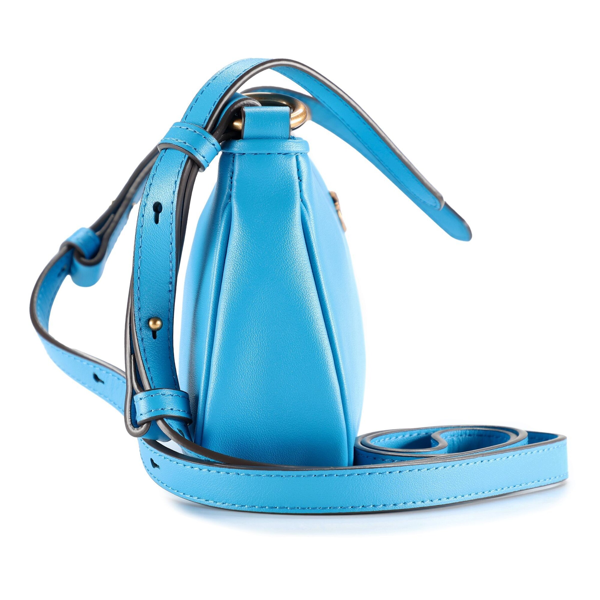 PINKO Schoudertas 'Half Moon' in Blauw