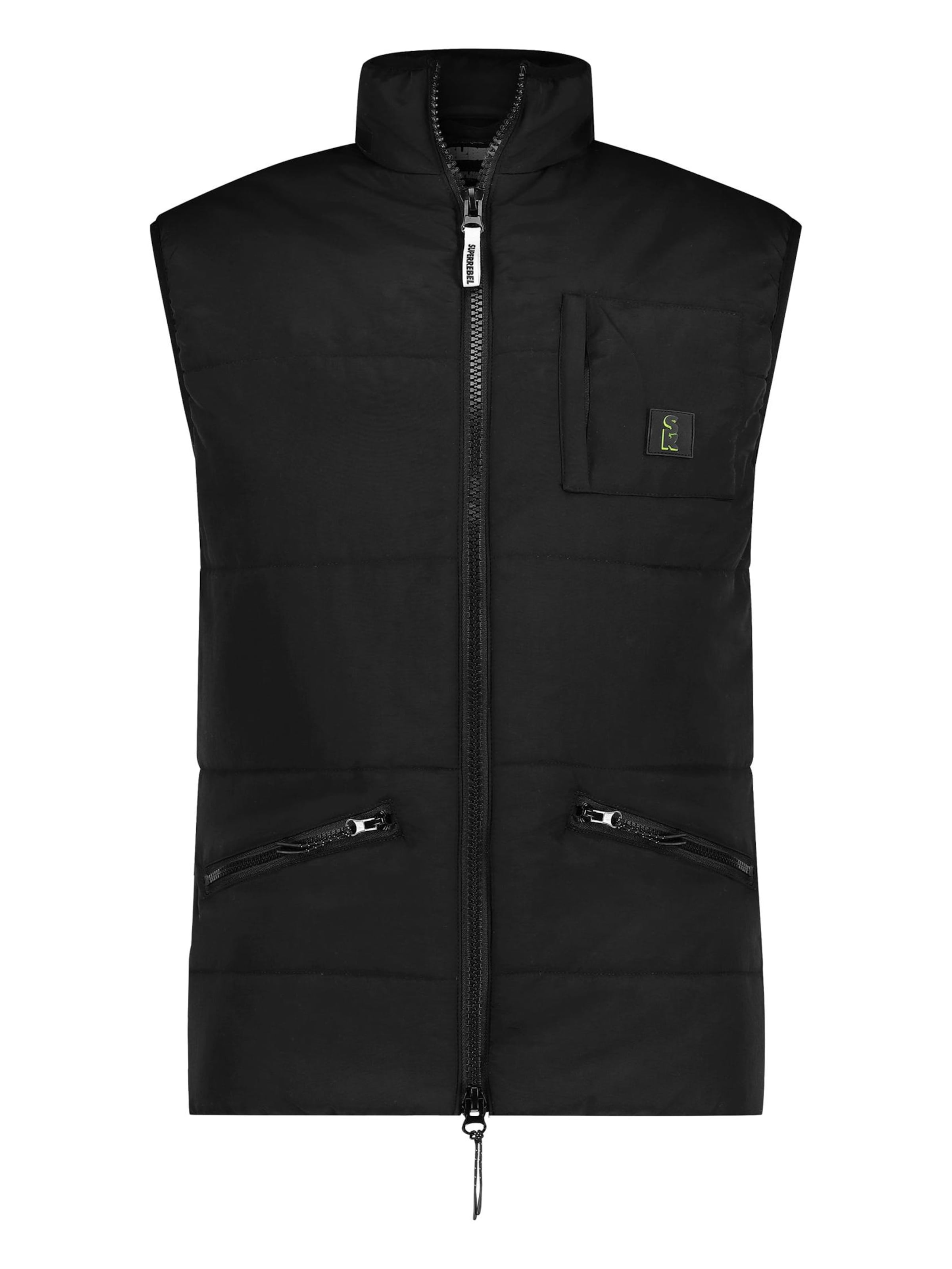 SUPERREBEL® GEAR Tussenjas 'ANTHONY' in Zwart