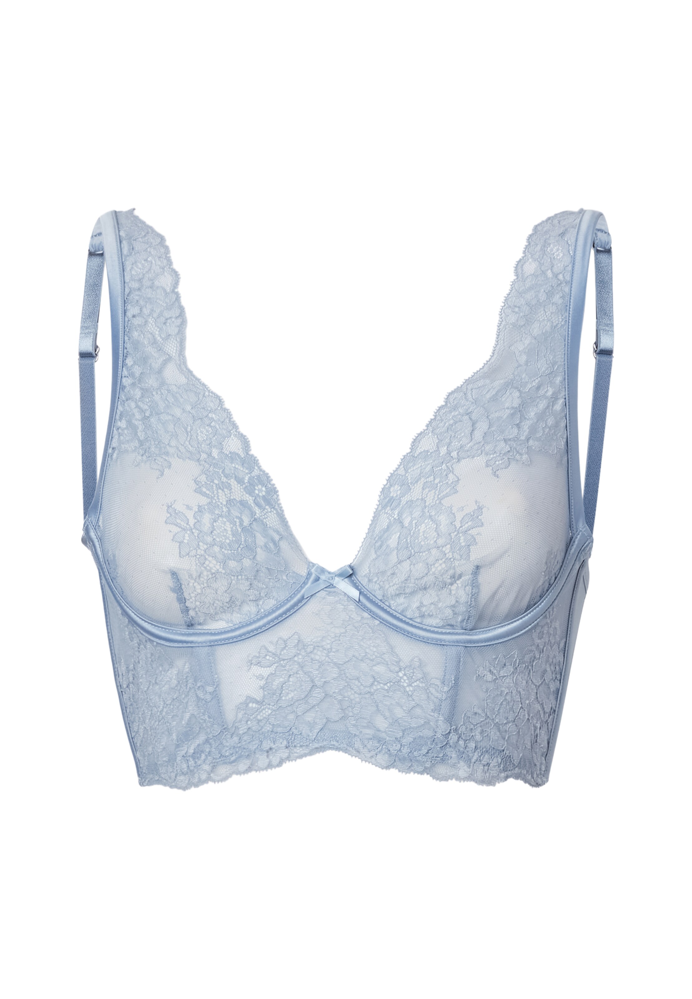 Hunkemöller Bralette Bra 'Rosie' in Blue: front
