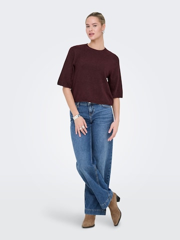ONLY Sweter 'ONLLoyal' w kolorze brązowy