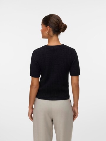 VERO MODA Knit cardigan 'VMHarva' in Black