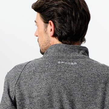 Spyder Athletic Fleece Jacket 'Bandit' in Grey