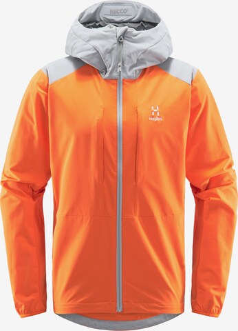 Haglöfs Outdoorjacke 'Discover Touring' in Orange: predná strana