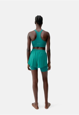 Born Living Yoga Bustier Sport-BH 'Bikila' in Grün