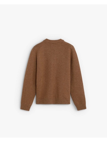 Scalpers Strickjacke 'Icon Hedwing' in Braun