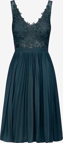 Robe de cocktail Kraimod en bleu : devant