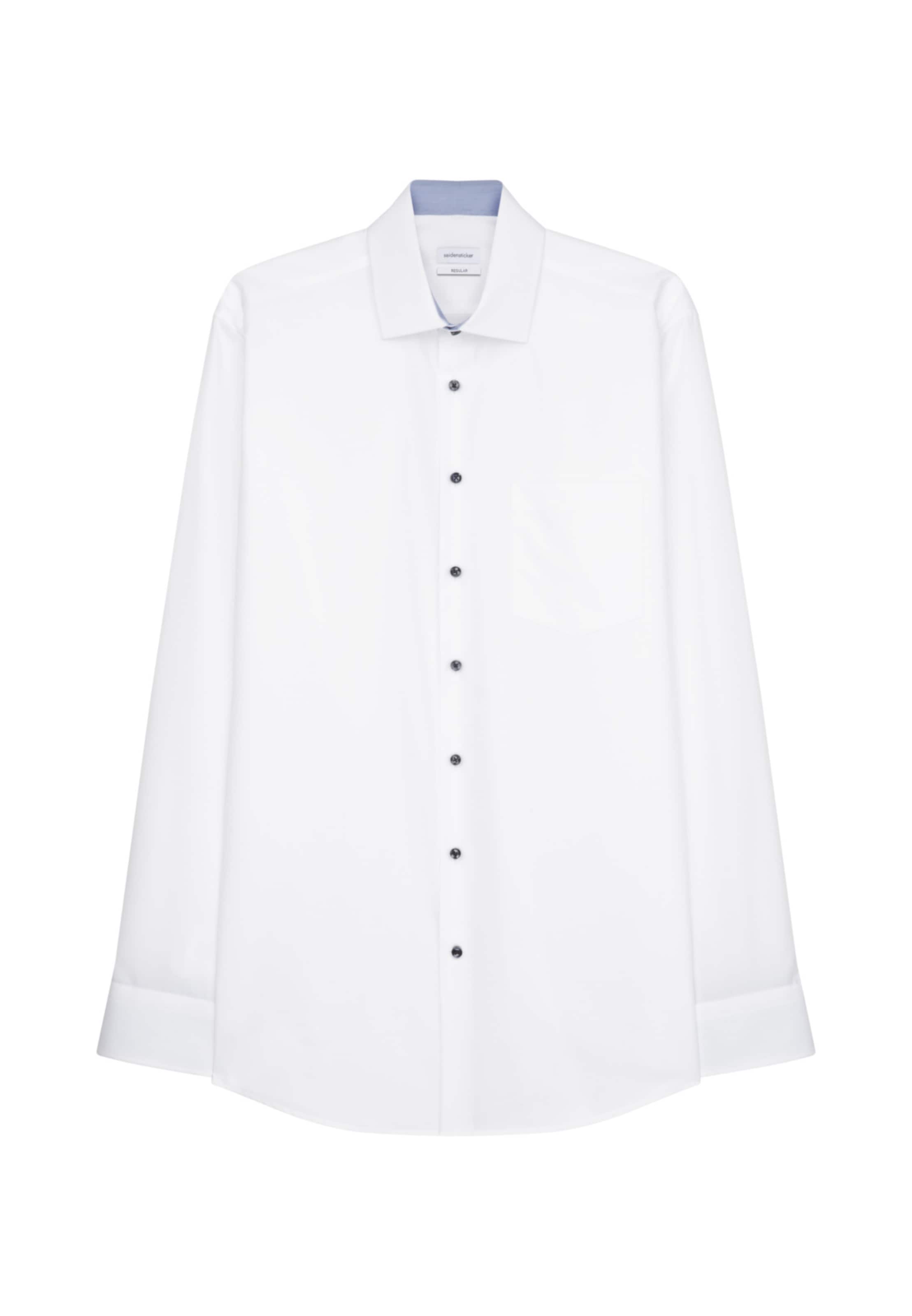 Chemise business SEIDENSTICKER en blanc : devant