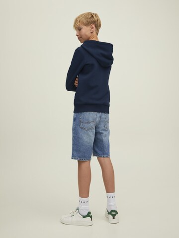 Jack & Jones Junior Sweatjacke in Blau