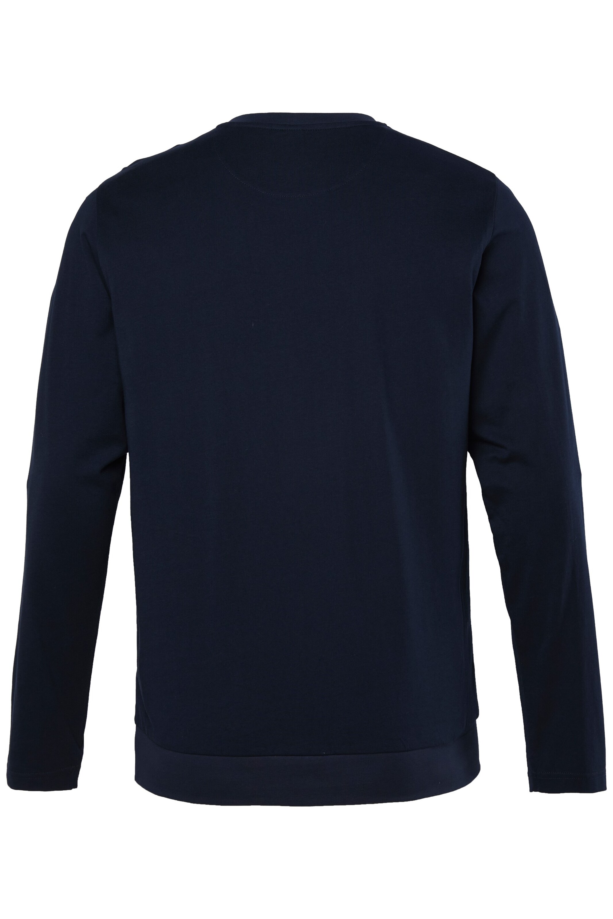 Men Plus Sweatshirt in Blau