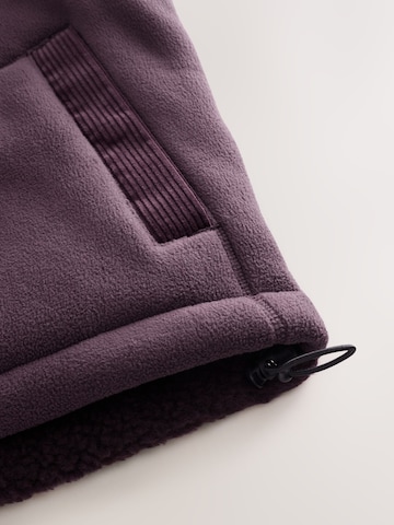 Next Флисовая куртка в Коричневый