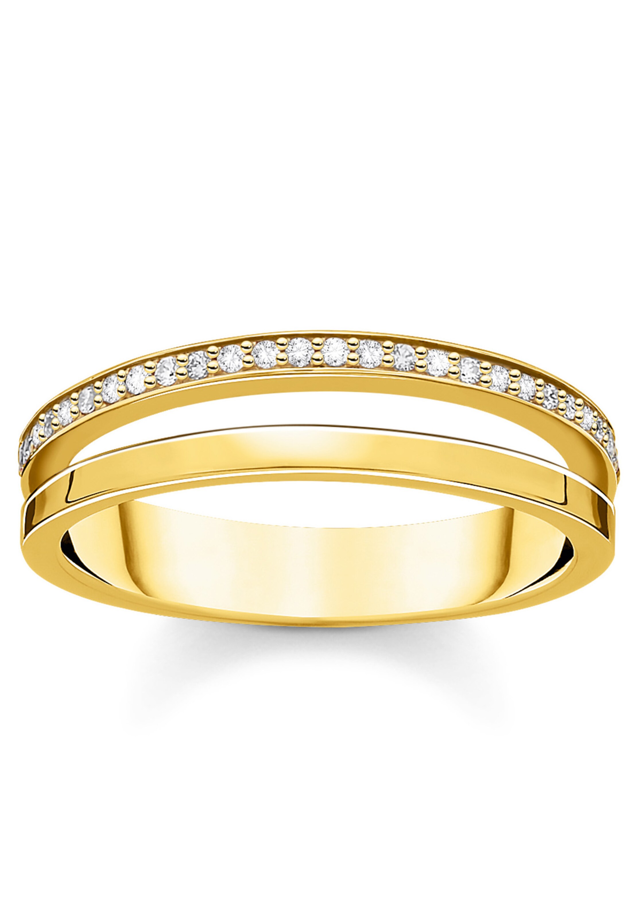 Thomas Sabo Ring in Gold: Vorderseite