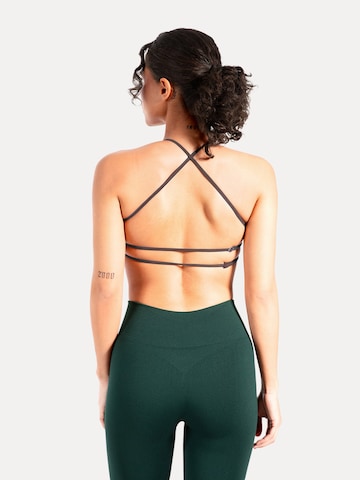 Smilodox Bustier Sport bh 'Sena' in Bruin