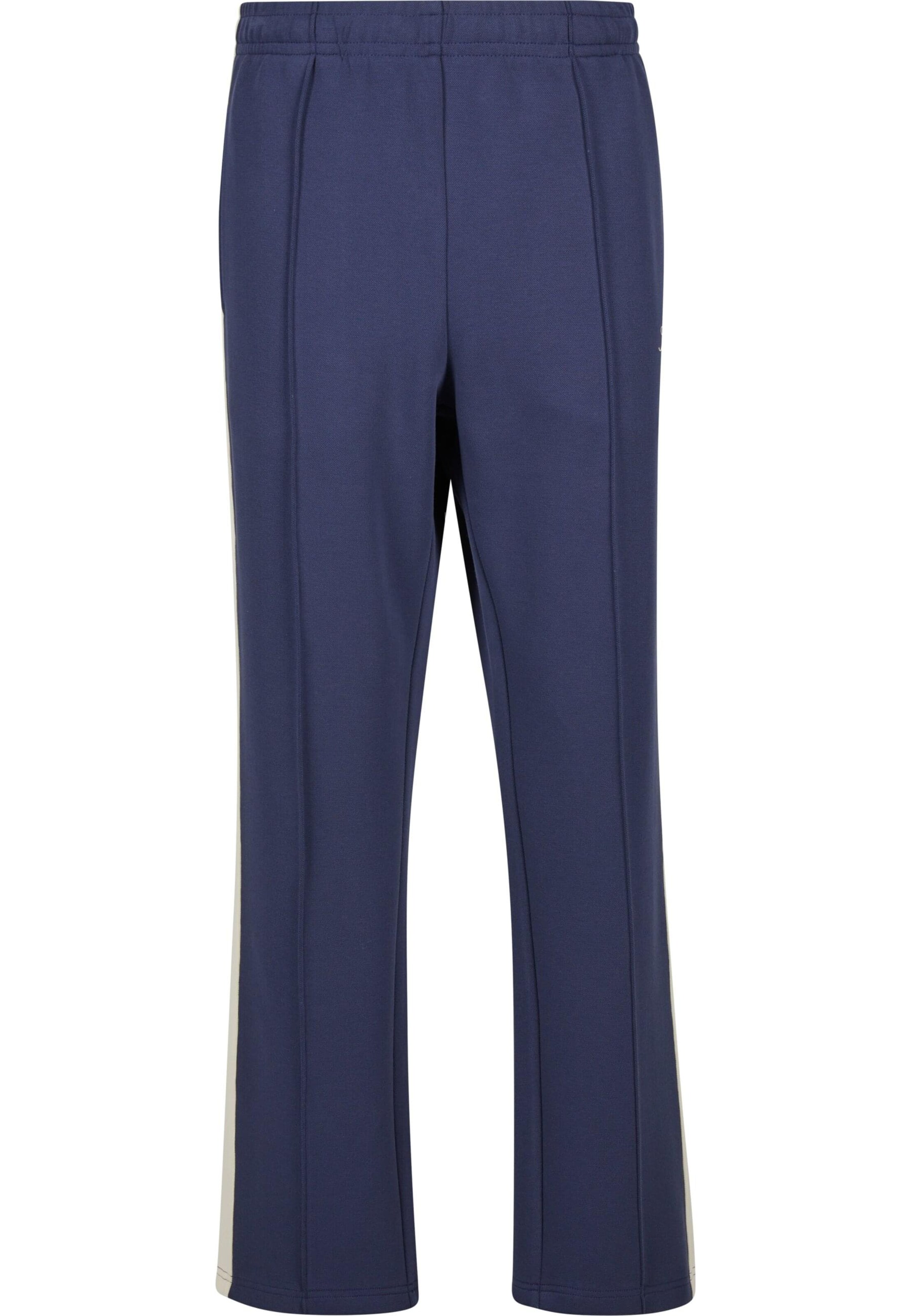 Karl Kani Pantalon en bleu foncé / blanc, Vue avec produit