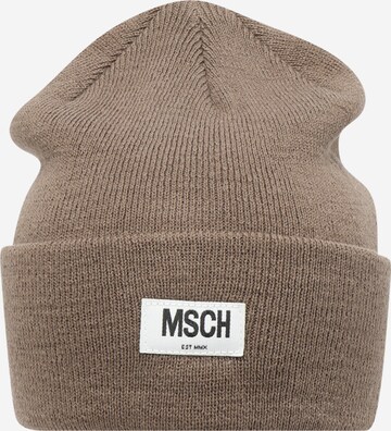 MSCH COPENHAGEN Beanie 'Mojo' in Brown: front