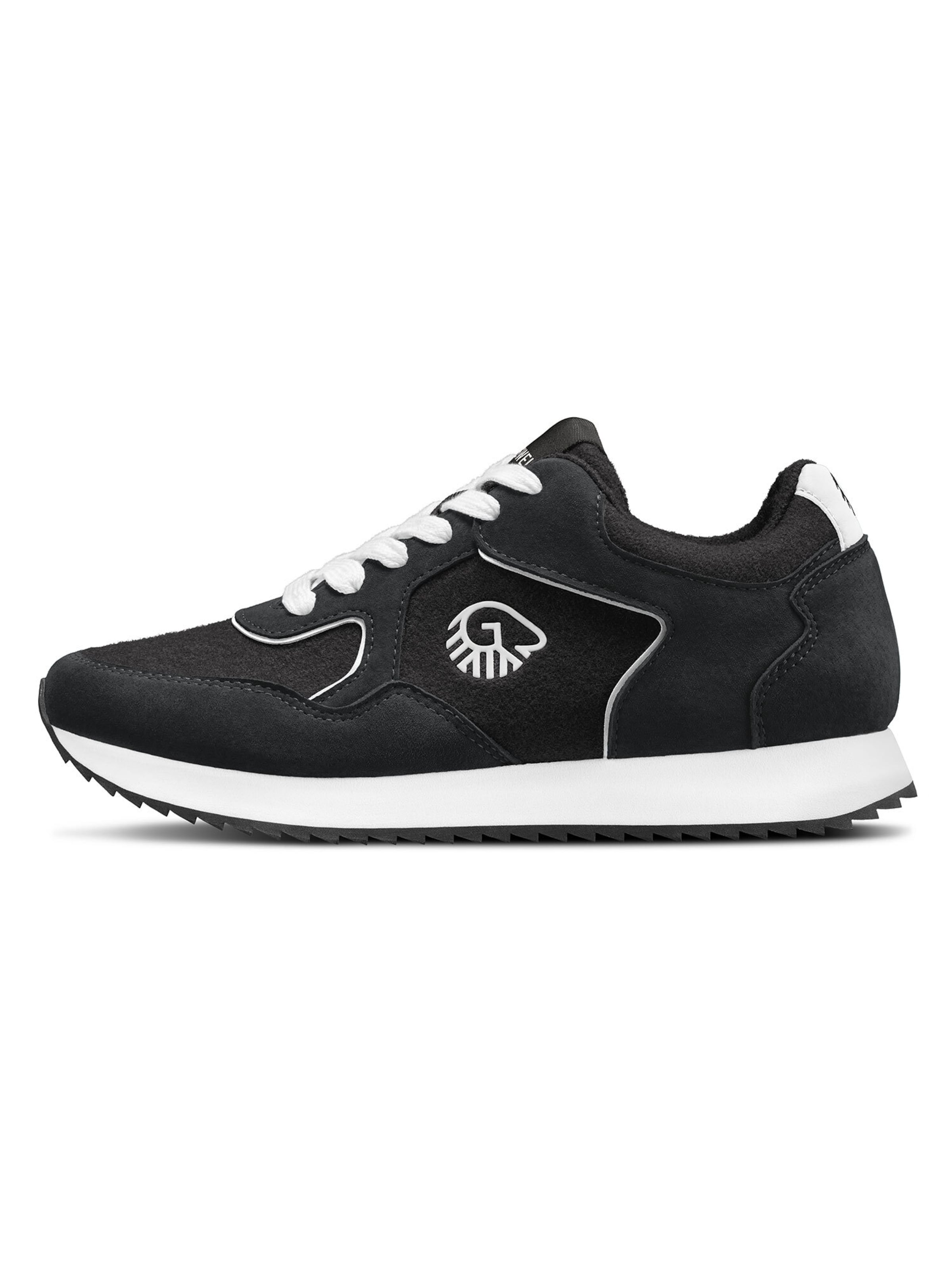 GIESSWEIN Sneaker  'Retro Runner' in Schwarz: Vorderseite