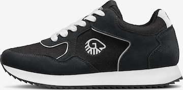 Slip on 'Retro Runner' GIESSWEIN en noir : devant