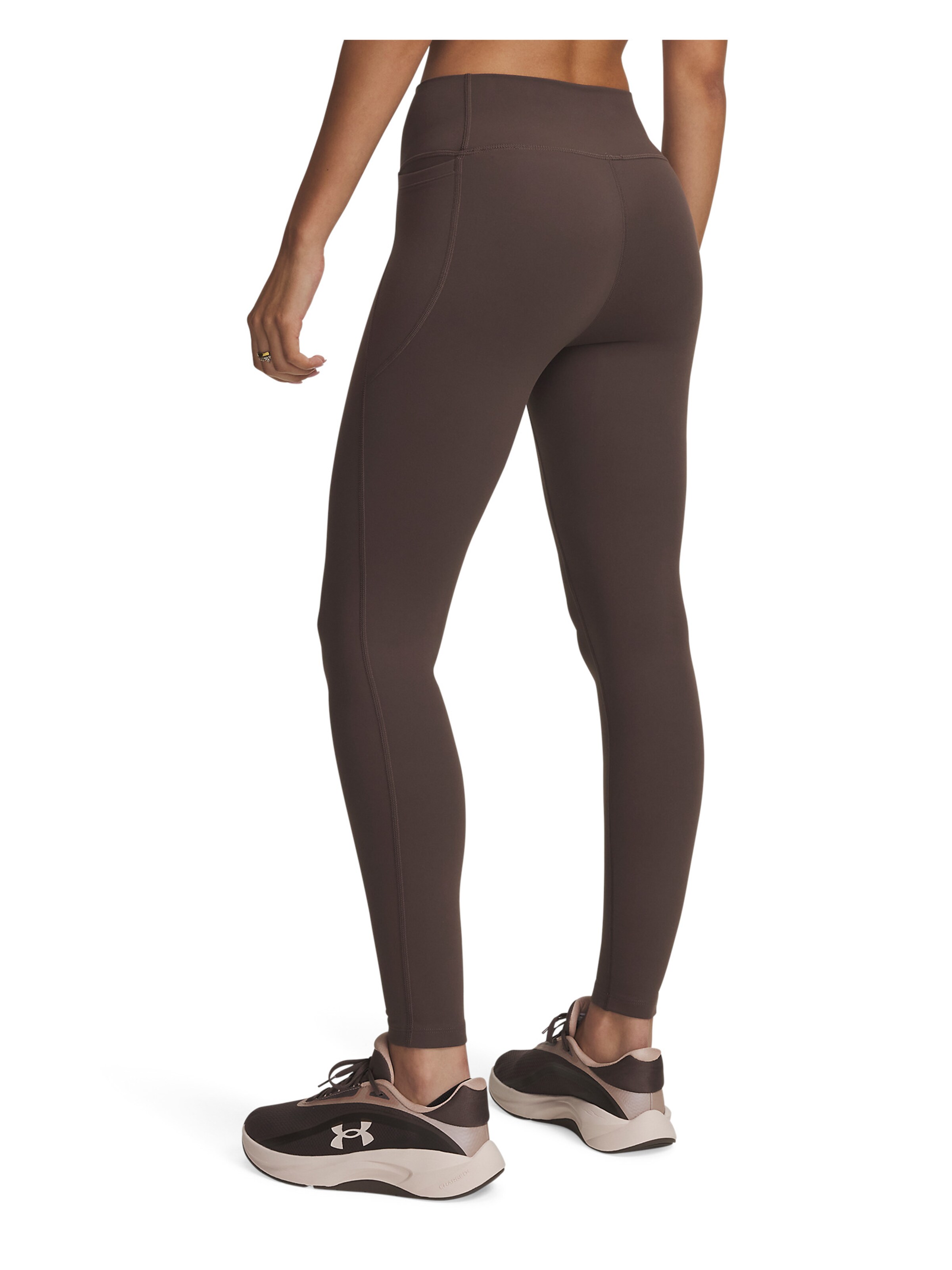 UNDER ARMOUR Workout Pants 'Motion' in Brown