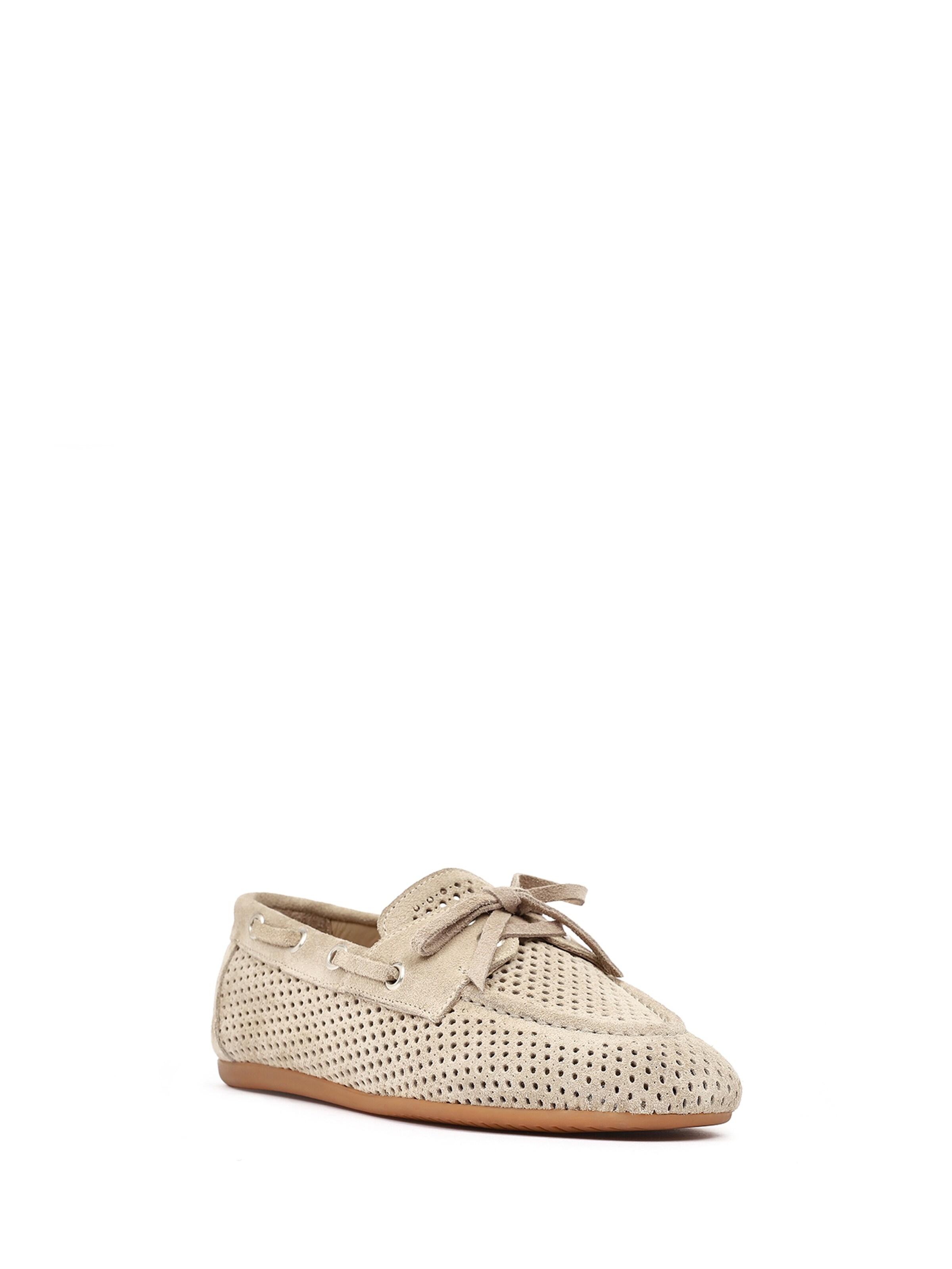 Derimod Mocassins in Beige: voorkant