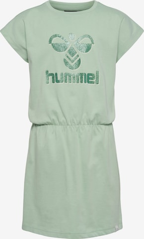 Robe Hummel en vert : devant