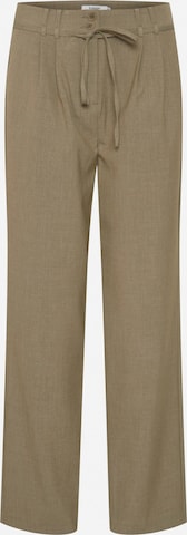 Pantalon à pince 'Danta' b.young en marron : devant