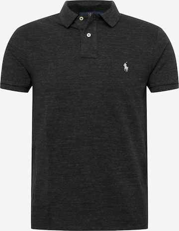 Tricou de la Polo Ralph Lauren pe negru: față