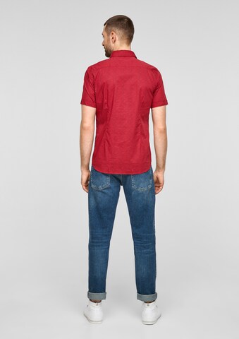 s.Oliver Slim Fit Hemd in Rot