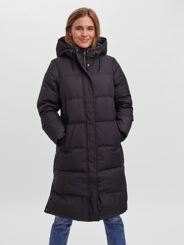 VERO MODA Wintermantel 'Erica Holly' in Grijs: voorkant