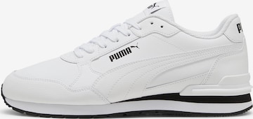 PUMA Σνίκερ χαμηλό 'ST Runner v4' σε λευκό: μπροστά