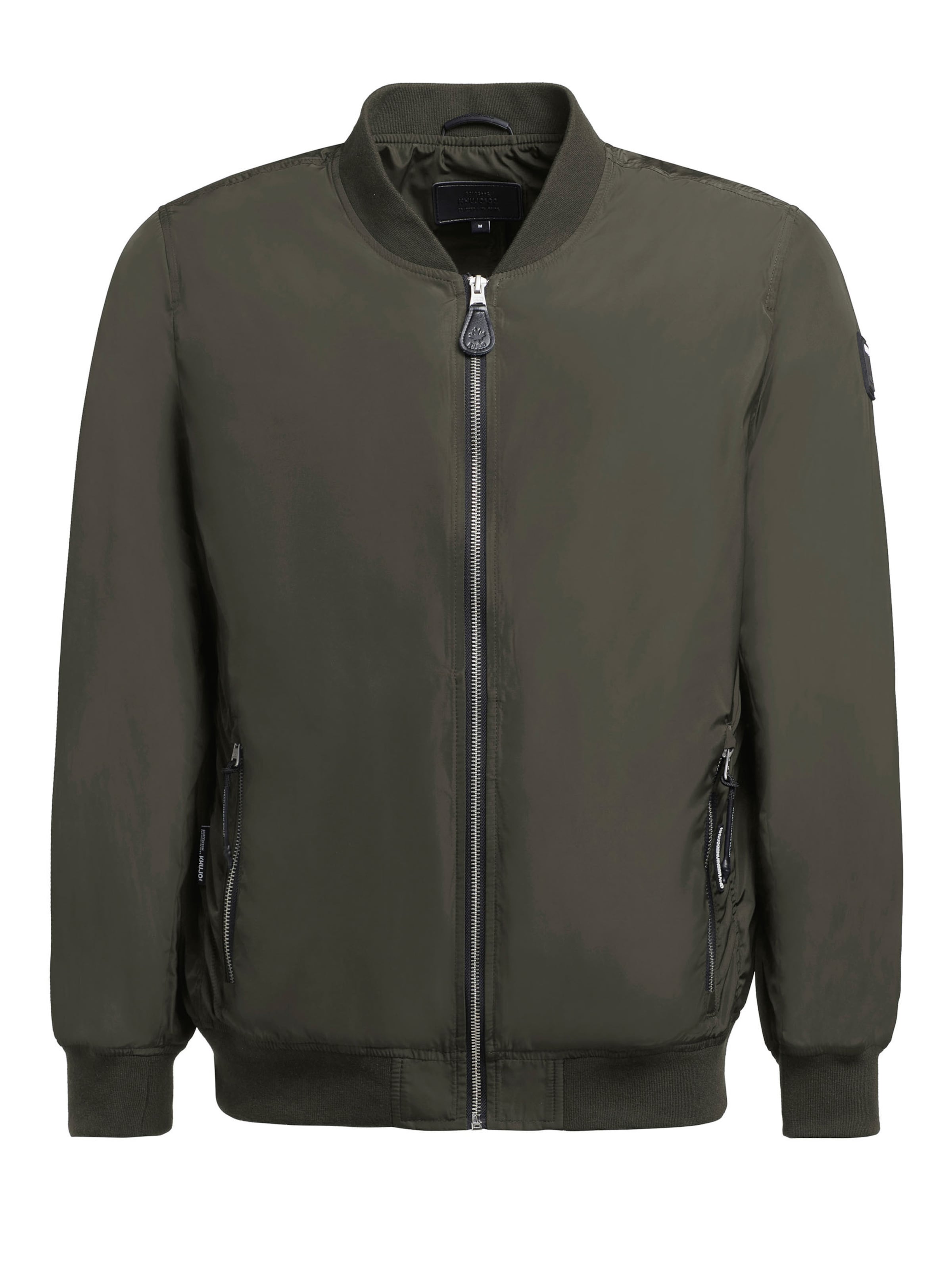 khujo Jacke 'Lasse' in Grün: Vorderseite