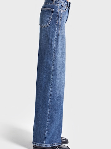 IT'S BASIC Wide leg Jeans 'Olea Wide High Rise Jeans' in Blue
