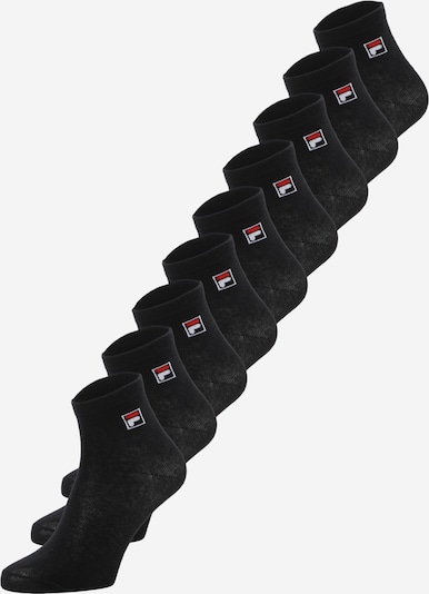 FILA Čarape veličine 35-38 u crvena / crna / bijela, Pregled proizvoda
