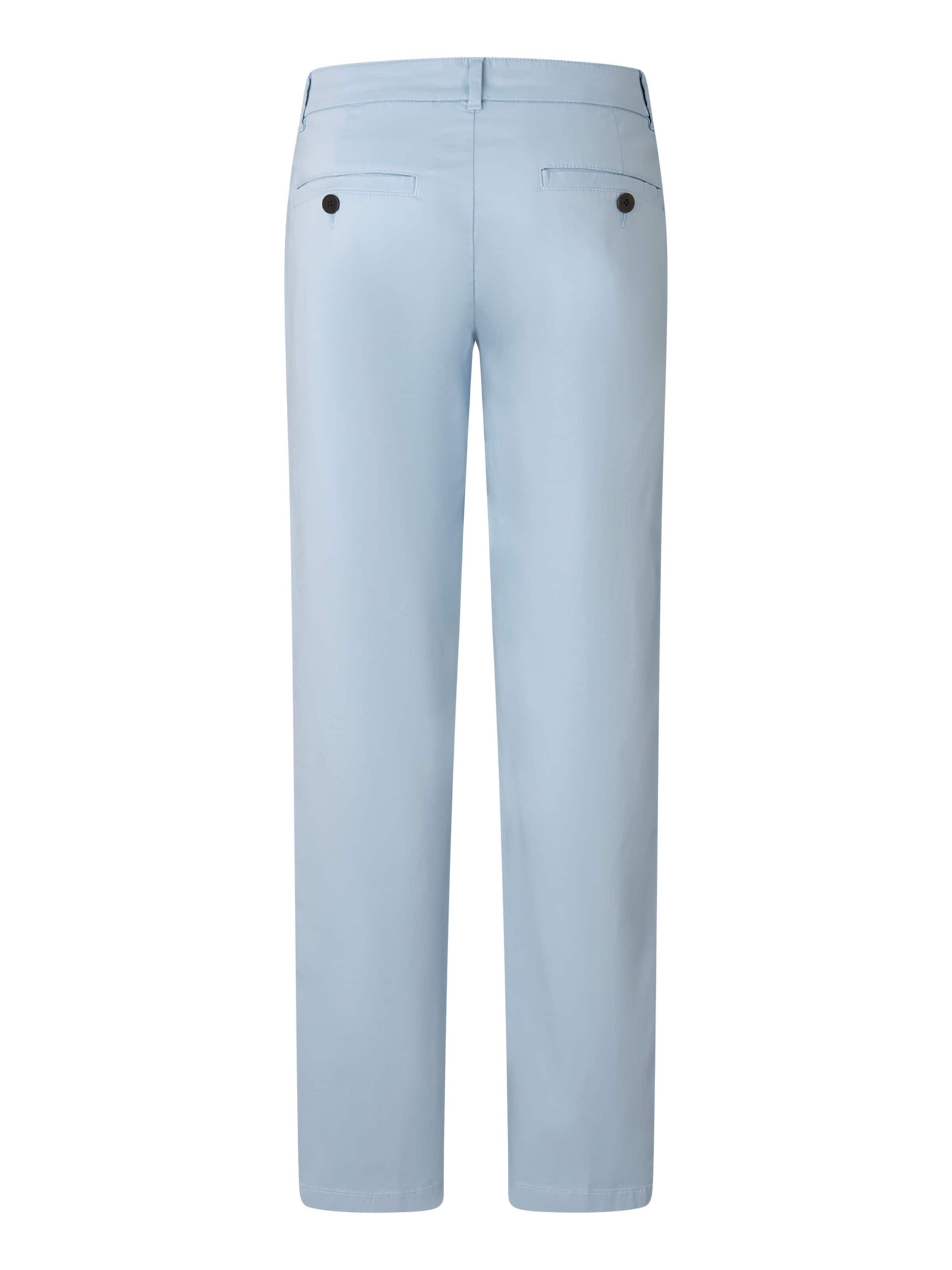 BOGNER Regular Chinohose 'Riley' in Blau