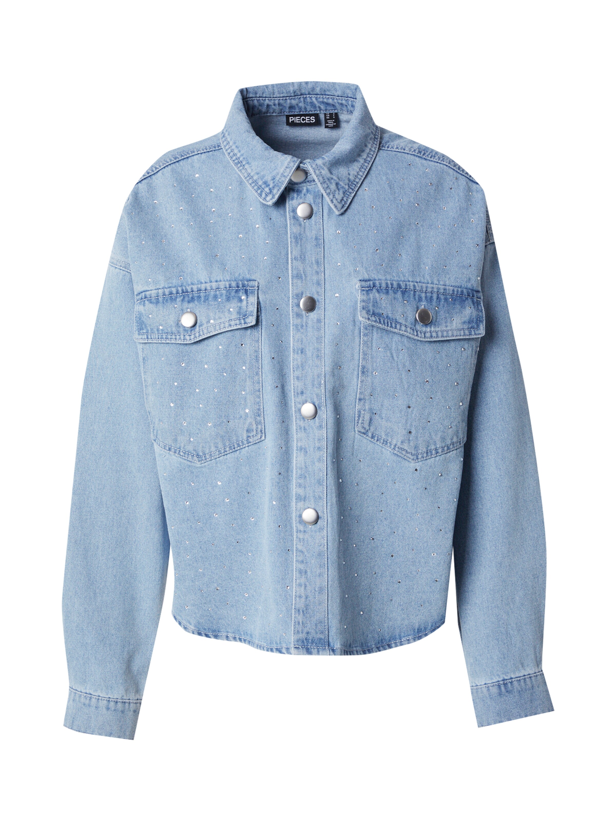 Giacca di mezza stagione 'PCTAMRA' di PIECES in blu: frontale