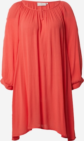 Kaffe Tunic 'Amber' in Red: front