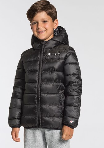 Champion Authentic Athletic Apparel Winterjacke 'LEGACY' in Schwarz