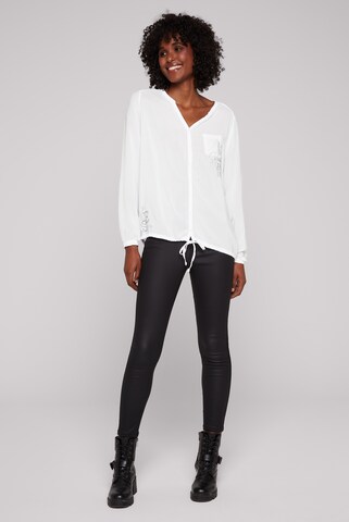 Soccx Blouse 'Memory Lane' in White