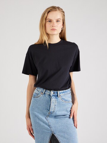 Tricou 'NEW LAURA' de la ONLY pe negru: față