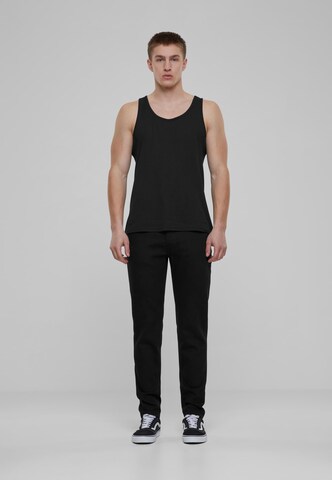 2Y Premium Tapered Jeans in Schwarz