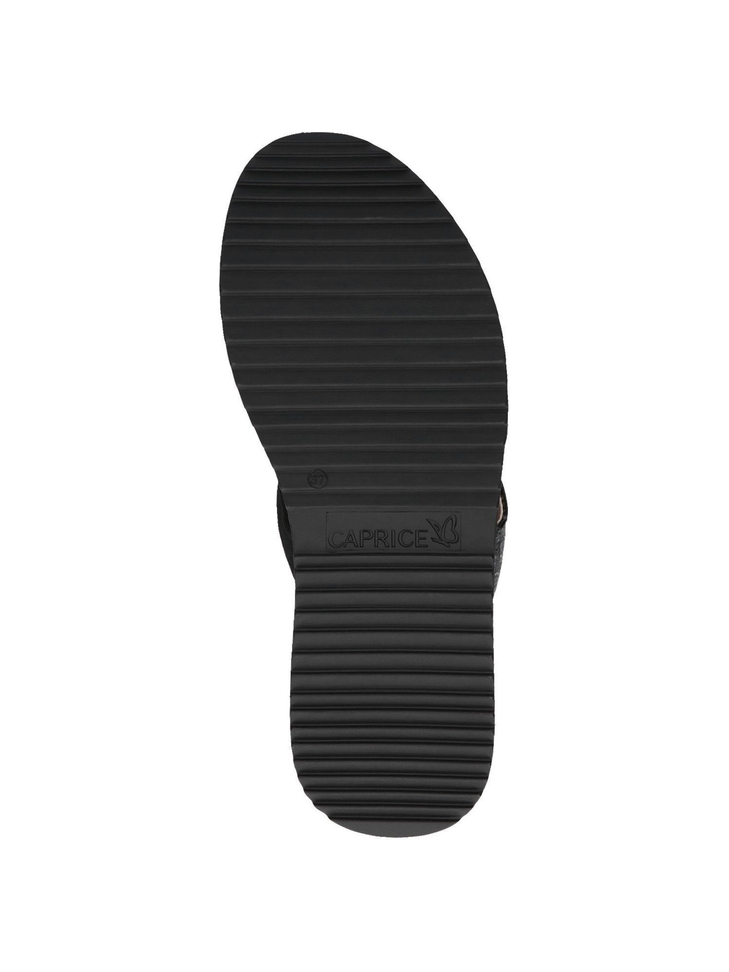 CAPRICE Pantolette in Schwarz