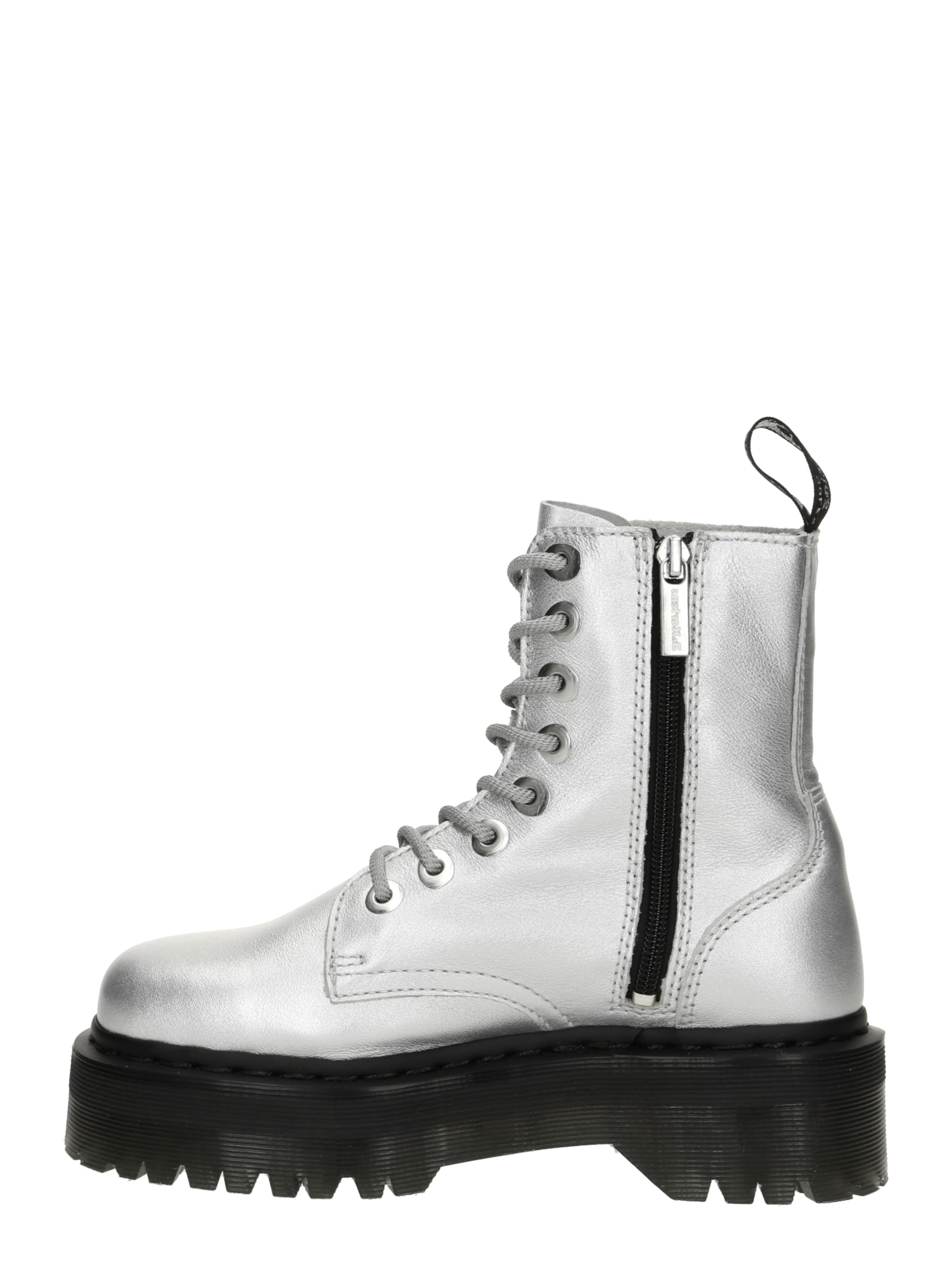 Dr. Martens Snørestøvletter 'Jadon' i sølv