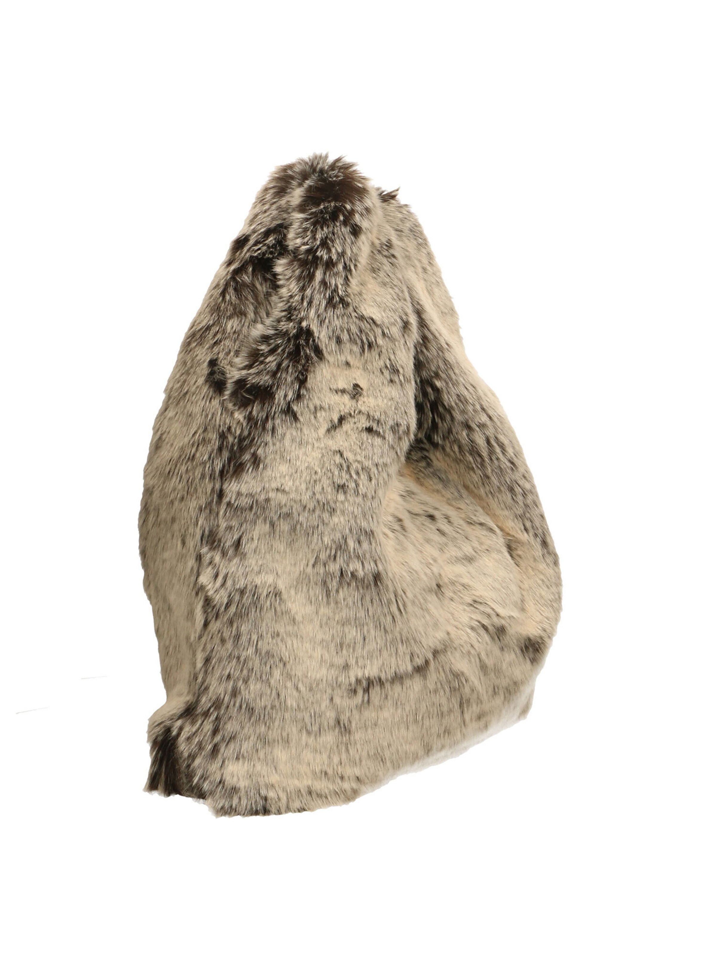 Borsa a mano di Gave Lux in grigio: frontale